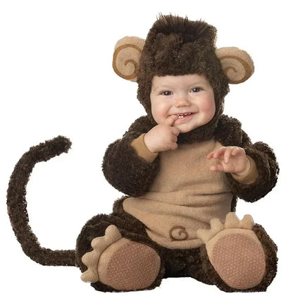 2024 New Arrival High Quality Baby Boys Girls Halloween Dinosaur Costume Romper Kids Clothing Set Toddler Co-splay Triceratops