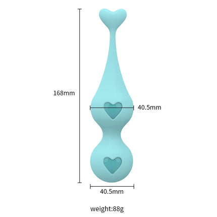 Female Silicone Kegel Balls G-Spot Massager Women's Vagina Trainer Pelvic Floor Exercises Vagina Balls Shrinking Ball Anal Beads