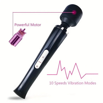 1pc Magic Massage Vibrator for Women USB Charging AV Stick Female Clitoris Stimulator G Spot Massager Built-in Lithium Battery