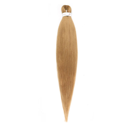 Pre-stretched Braids Hair Professional Itch Free Hot Water Setting Synthetic Fiber Ombre Yaki Texture Braid Hair Extensions
