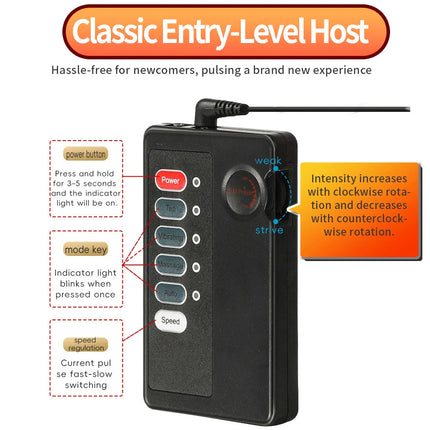New Bipolar Electric Shock Anal Plug Vestibular Male and Female Metal Anal Plug SM Remote Electric Shock Stimulator Sex Toys 18+