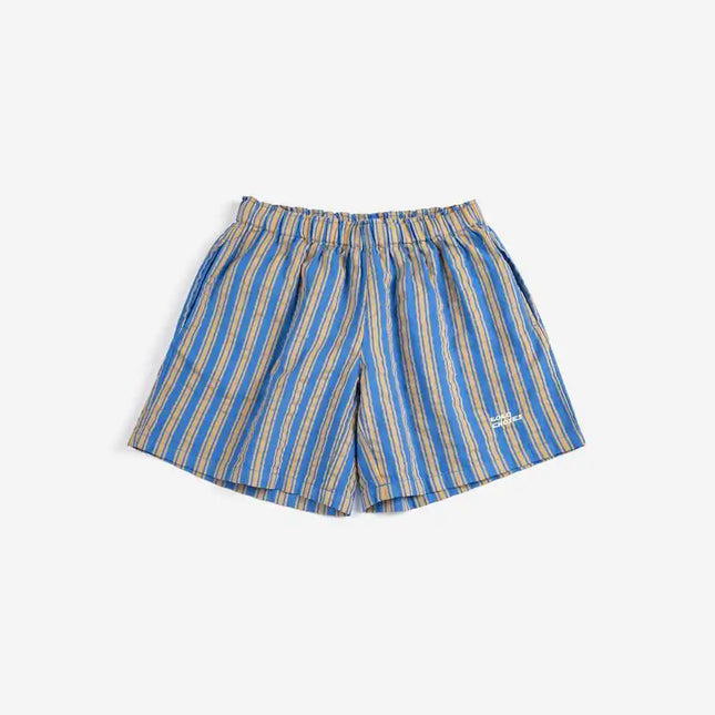 2026BC Short-sleeved Set Boys' Printed Shirt Shorts Polo Shirt Casual Pants Girls' Wide-Leg Pants Short Skirt