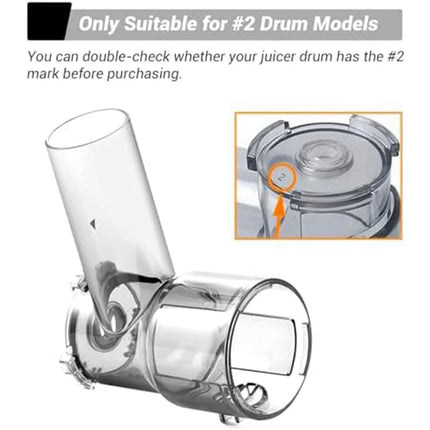 B89B-8006 Vertical Masticating Juicer For Omegae 8006, 8005, 8004, 8003 Juicing Screen Juice Screen Drum, Easy To Use Easy Insta