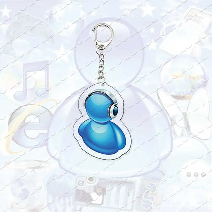 Y2K frutiger aero Keychains For Accessories Bag Charm Acrylic frutiger aero Keyrings Pendant Jewelry Fans Friends Giftr