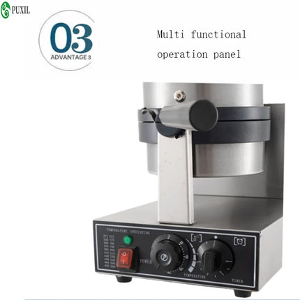 Electric Burger Machine 1300W Panini Press Non stick Coating Burger Machine Burger Machine Baking Machine