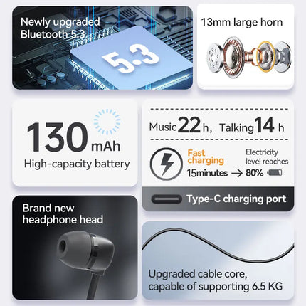 Fineblue F920 Mini Wireless Earphone Retractable Portable Bluetooth Headset Calls Remind Vibration Sport Run Gamer Headphone
