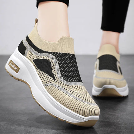 Women's Luxary Chunky Sneakers 2025 trend Fashion Mesh Breathable Shoes for women Sports Running Casual Ladies Fitness Vulcanize