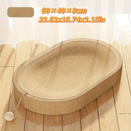 Universal Cat Scratching Board Bed - Durable Sisal Multi-Functional Toy Ball Set, All-Season Indoor/Outdoor Cat Furniture Durabl