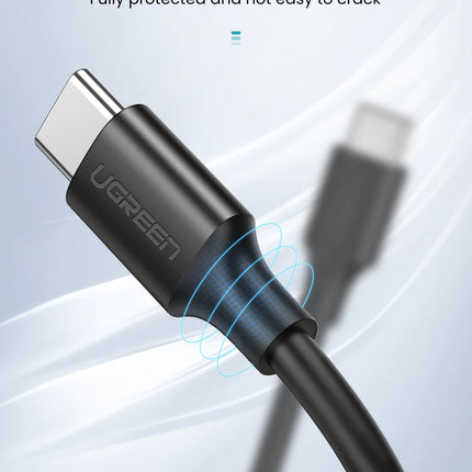 UGREEN USB C to USB C Cable PD60W for iPhone 17 16 15 MacBook iPad Fast Charging Cable 20V 3A Type C Fast Charger PD Cable USB C