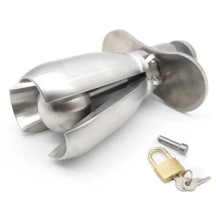 Unique Design Heavy Duty Stainless Steel Anal Plug Vagina Dilator Ass Expanding Buttplug Anus Sex Toys For Couples Adult Games
