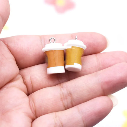 10pcs Simulation Bottle Charms For Pendant DIY Handmade Jewelry for Earring Necklace Keychain