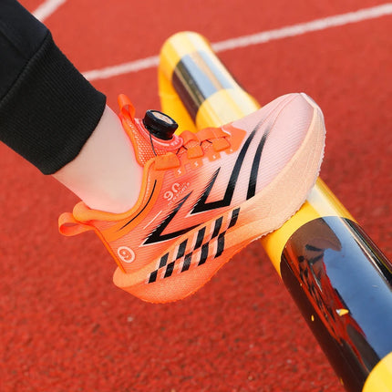 Children Sneakers Spring Soft Sole Rebound Anti Slip Student Competition Training Shoes Casual Professional Running Shoes