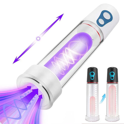 Electric Penis Vacuum Pump Enlargement Extend Pump Enhanced Penis Male Masturbator Penis Pumps Adult Sex Toys for Men Erections