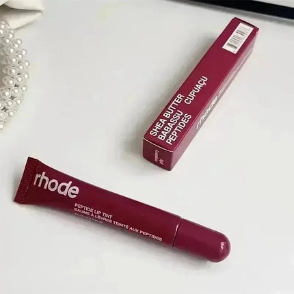 High Quality Multi Color Rhode Makeup Lip Gloss Jelly Bean Essence Long Lasting Moisturizing Nourishing Lipstick Soft Tube Suit