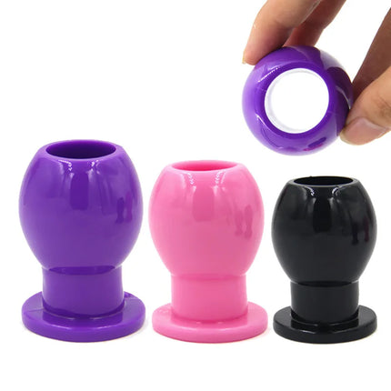 Hollow Butt Plug SM Enema Speculum Anal Trainer Anus Expander Anal Dilator Anus Cleaning BDSM Toys Buttplug Sex Toys For Women