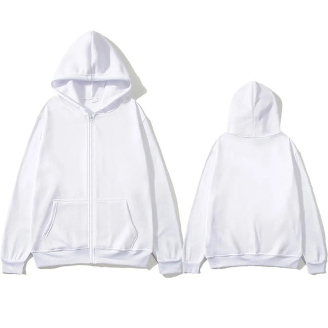 Casual Fashion Black Gray Blue Zip Hip Hop Sportswear Sweatshirt Men/Women Publishing House Men's Hoodie promo streetwear promo