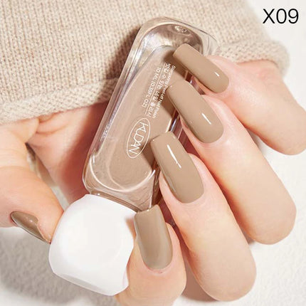 1PC 10ml Glass Bottle Water-Based Peel Off Nail Polish For Nails Colorful Chrome Varnish  Nail Art DIY Manicure No Need Lamp