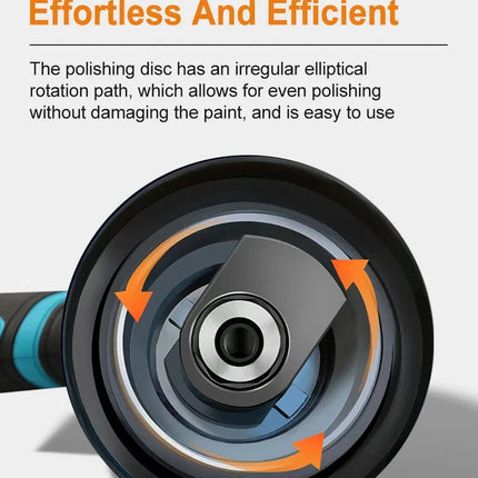 Wireless Car Polisher 12V 2800-5500rpm Cordless Car Polishing Machine Electric Polishing Wax Tool Noiseless 8 Variable Speeds