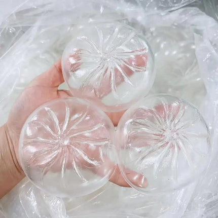 5/1Pcs DIY Steamed Bun Stress Relief Toy Sensory Fidgets Toy Simulated Food Slow-rebound Decompression Toy