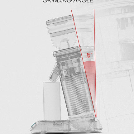 HiBREW G5 48mm Conical Burr Electric Coffee Grinder Compact Portable Coffee Bean Mill Kitchen for Espresso Turkish Coffee