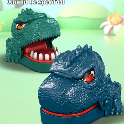 Dinosaur Teeth Biting Finger Toys, Dentist Tabletop Board Tricky Game Random Mechanism Gifts for Boys and Girls Color Random