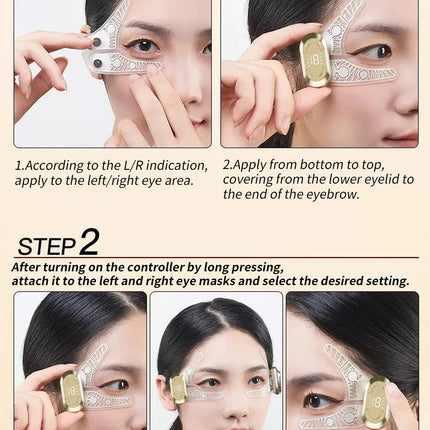 EMS Facial Sculptor V-Lift Massager - Smart Anti-Aging Device with  Pulse for Eye & Jawline Toning, Rechargeable Face Trainer