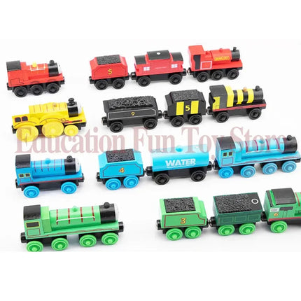 Thomas and Friends Exquisite Wooden Magnetic Donald Douglas Percy Gordon Jasmine James Set Train Educational Toy Birthday Gift