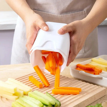 French Fry Cutter Natural Cut Vegetable Sheet Slicer Vegetable Potato Tool Food Veggie Dicer Veg Chopper Kitchen Gadget Yunliwei