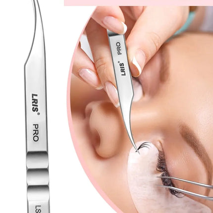 Grafting Eyelash Tweezers Beauty Eyelash ProfessionalWith High Precision Clip Kind Of Universal Eyelash Clip Dolphin Clip Flowe