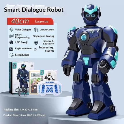AI Programming Robot Toy Remote Control LED / Robot Jouet IA Programmable Télécommande LED
