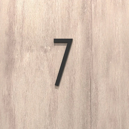 On The Door Extra Apartment Floating Exterior House Hotel Building 3D Digits Number Art Nordic Home Decor Wall Sticker Acrylic