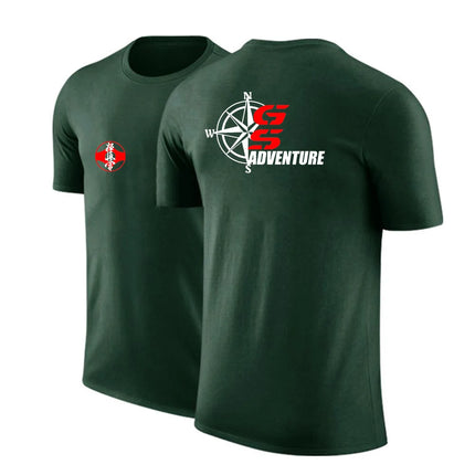 2023 New Men Motorcycle R 650 800 1150 1200 GS Adventure T-shirt Regular Short Sleeve Positioning Printing O Neck Tee Tops