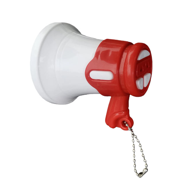 Recordable Mini Speaker Loudspeaker Handheld With Key Chain Children's Megaphone Outdoor Loudspeaker Decompression Toy