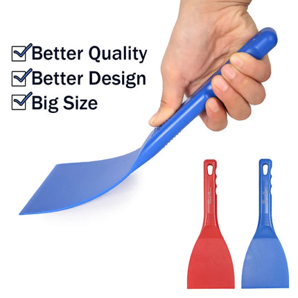 Pizzathome Flexible Scraper Anti-heat Shockproof Spatula Food Grade Non-Stick Scratch Resistant Dough Cutter Flexibility Scraper