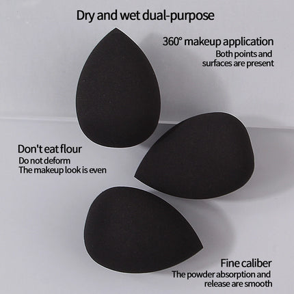 12PCS Latex-Free Makeup Sponge Set - Ultra Soft Beauty Blenders for Foundation & Concealer, with Travel Pouch