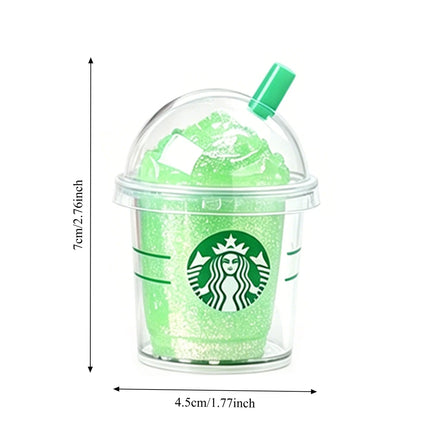 Squishy Best Seller Cute Iced Coffee Cup Squishy Fidget Toy Portable Mini Colorful Squeeze Stress Relief Decompression Doh Toy