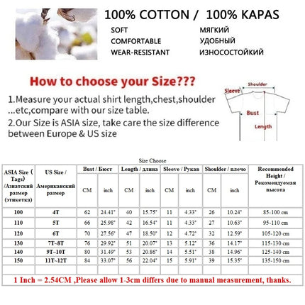 100% Cotton 180gsm Fabric Children Boy Girl T shirt 2025 New Summer Women Short Sleeve T-Shirt Cute Style White Solid Color Tops