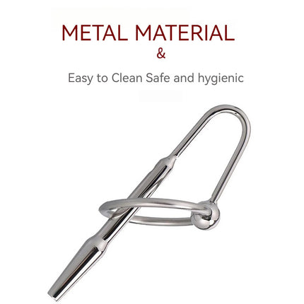 WAKEWAY 4Size Horse Eye Wand Male Urethral Dilator Urine Plug Erotic Toys Penis Ring Sm Insertion Horse Eye Tool