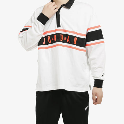 Nike Official Authentic JORDAN Men's Fashion Casual Knit Sport Long-sleeve T-shirt BQ5670-100