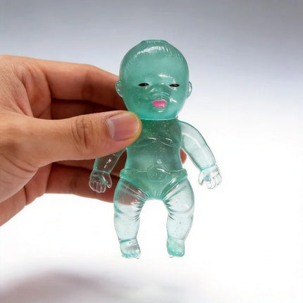 Soft Shiny Silicone Squish Toy Stretchy Slow Rebound Hand Toy Daily Mood Calming Plaything Ideal Party Present for All People