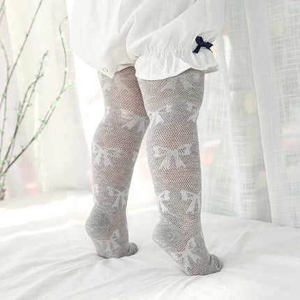 1/3pcs Thin Newborn Baby Tights For Girls Summer Mesh Thin Infant Toddler Pantyhose Soft Casual Girl White Pink Gray Leggings
