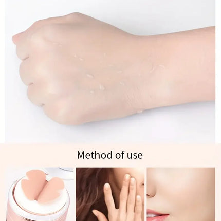 Moisturizing BB Cream with Butterfly Cushion,For all Skin Tones,Light Coverage with Moisturizing Brightening Foundation Makeup