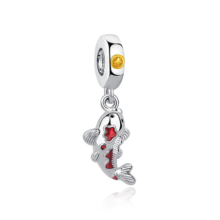 925 Sterling Silver Charms Beads Original Japanese Doll Fortune Cat Charm Fit Brand Bracelets Bangles DIY Jewelry For Women