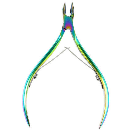 Colorful Cuticle Nippers Cuticle Cutter Clippers Nail Manicure Scissors Trimmer Dead Skin GelRemover Pusher Stainless Steel Tool