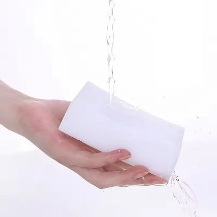 50/100Pcs Magic Sponge Cleaner Melamine Foam Scrubber Scouring Pad for Kitchen Bathroom Stain Remover Household Cleaning Tools
