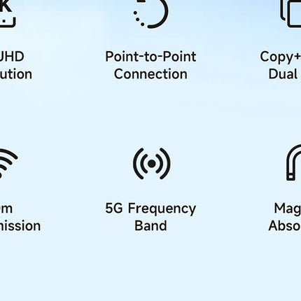 Hagibis Wireless HDMI-compatible Transmitter and Receiver Enterprise 4K Extender Kit Display Adapter Dongle Casting Video Audio