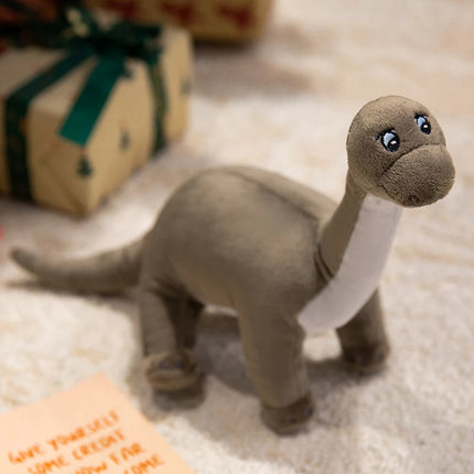 35-100CM Cartoon Dinosaurs Plush Toy Simulated Triceratops, Tyrannosaurus Rex, Stegosaur, Velociraptor, Brontosaurus Plushie Toy