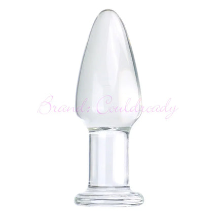 Large Crystal Butt Plug Vagina Ball Big Pyrex Glass Anal Dildo Bead Adult Sex Toys for Women Men Gay Masturbator