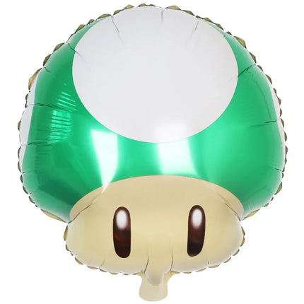 Cartoon Super Mary Balloon Set Mario Luigi Game Themed Birthday Party Decoration  Peach Princess Aluminum Film Balloon Kids Gift