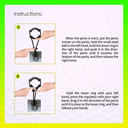 Steel Cylinder Cock Weight  Adjustable Silicone CockRing for Effective Stretched Penis Weight Training Pendant Stretcher For Men